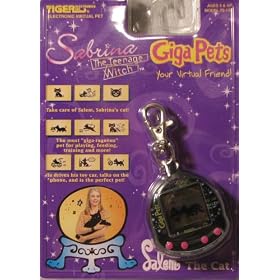 Sabrina the Teenage Witch: Salem the Cat Giga Pet by giga pet