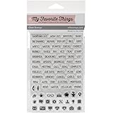 My Favorite Things Laina Lamb Designs Stamps, 4" by 6" Sheet, Organized Life Planner