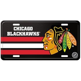Chicago Blackhawks Street Plate