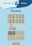 Produkt-Bild: Mathe macht stark: 5.-8. Schuljahr - Prozente: Aufstieg-Gipfel-Heft
