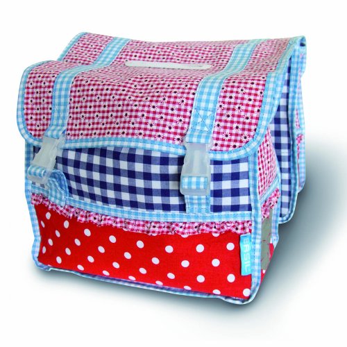 Basil Doppel-Fahrradtasche Kinder Packtasche Jasmin Farm Double