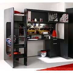 Hochbett Jugendzimmer inkl. Motivbild Taxi