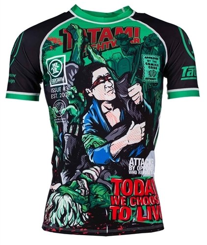 Tatami The Zombie Hunter Rash Guard