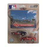 MLB Ford Mustang and Dodge Charger 1:64 Scale Diecast Cars - Boston Red Sox