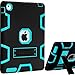 iPad 2 Case,iPad 3 Case,iPad 4 Case,BENTOBEN [ Kickstand ],Shock-Absorption / High Impact Resistant Rugged Hybrid Three Layer Armor Protective Case for iPad 2/3/4,(Not Fit iPad Mini) Black&Blue