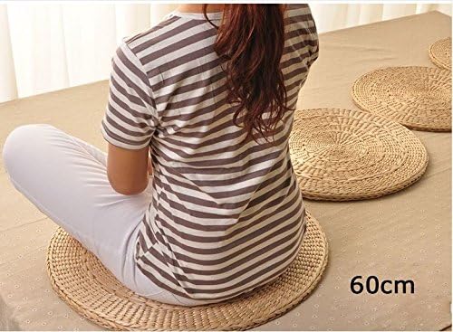 Japanese Style Hand Woven Tatami Floor Cushion Corn Maize Husk (XL:60*1.5)