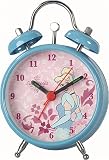 Cinderella Wecker blau ca. 7,5 cm Kinderwecker