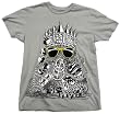 Chains Guys T-shirt in Light Grey by Beautiful Decay Clothing - Ships in ''24'' Hours!