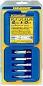 Eazypower 82681 Spin It Out Damaged Screw Removers, #0, #1, #2, #3, #4
