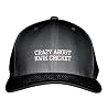 Buy Cricket Hat - Fastasticdeal Crazy about Kwik Cricket Embroidered Adjustable Hat Cap
