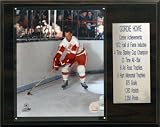 NHL Gordie Howe Detroit Red Wings Career Stat Plaque