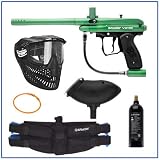 Spyder Classic Series Victor Paintball Marker Package Green Combo B