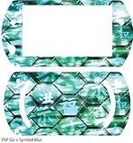 Symbol Blur Design Protective Skin for Sony PSP Go