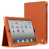CaseCrown Bold Standby Case (Orange) for iPad 4th Generation with Retina Display, iPad 3 & iPad 2 (Built-in magnet for sleep / wake feature)