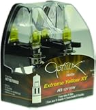 Optilux H71070662 XY Series H3 12V/55W Xenon Yellow Halogen Bulb Set
