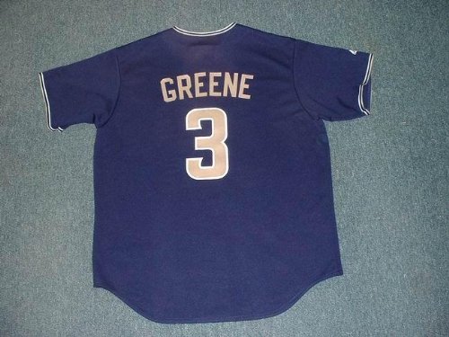 KHALIL GREENE San Diego Padres Majestic Home Baseball Jersey, LARGE