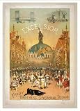 Historic Theater Poster (L), Excelsior Kiralfy Brothers spectacular triumph