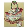 Jim Shore Christmas Sleigh With 6 Ornaments, Set of 7