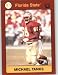 1990 - 1991 Florida State Collegiate Collection NCAA Football Trading Cards #34 Michael Tanks - FSU Seminoles -Shipped in Top Load