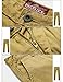 Match Mens Slim-Tapered Flat-Front Casual Pants(Light army green,34)