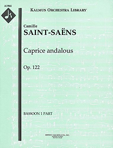 Caprice andalous, Op.122: Bassoon 1 part (Qty 3) [A1964]