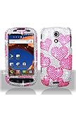 Samsung SPH-D700 Epic 4G Full Diamond Graphic Case - Raining Heart
