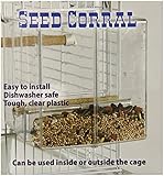Creative Foraging Systems+E487 Seed Corral No Mess Pet Feeder