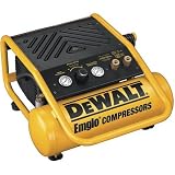 DEWALT D55141 Heavy-Duty 8 Amp 1/2-Horsepower 2-Gallon Oil-Free Single Hot Dog Compressor