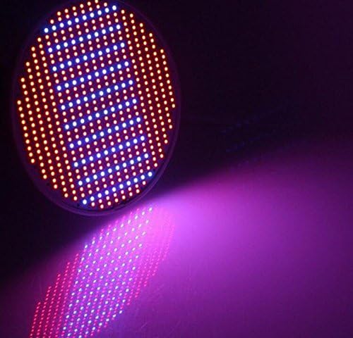 2-Pack E27 50W 500SMD LED Growing Lamps Light Bulbs for Hydroponic Plants Flowers Vegetables Greenhouse Lighting System (50W 500SMD*2-F White)