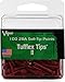 Viper Dart Accessory: Tufflex II 2BA Thread Soft Tip Dart Points, Red, 100 Pack