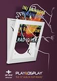 Art Vinyl Play & Display Record Frame (White)