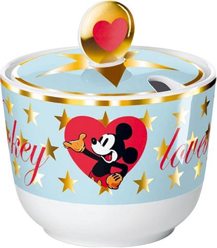 United Labels 0106860 - Best of Mickey-Walk of Fame Zuckerdose Porzellan in pr&auml;mierter Ges Preisvergleich
