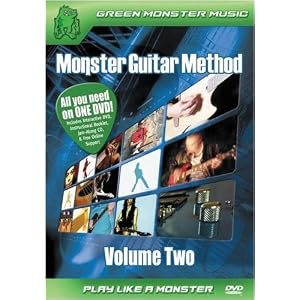 Alfred Monster Guitar Method Vol. 2 Dvd Cd Set by