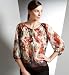 (Parent_T503230) Autograph 3/4 Sleeve Abstract Print Tunic with Camisole in Miscellaneous