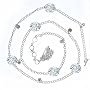 Waist Chain Body Jewellry in Silver Max Length 40 &hellip ShalinCraft