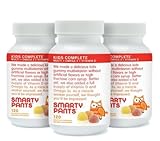 SmartyPants Children's Gummy Multivitamin with Omega-3 and Vitamin-D, 120-Count (Pack of 3)