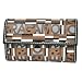 Ferragamo Black PVC Coated Wallet 22-A025BK