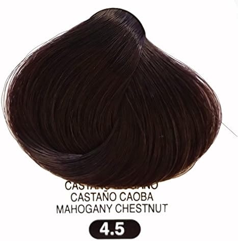 Terme Professional Permanent Hair Coloring Cream 100ml #4.5 Mahogany Chestnut