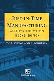 Just-in-Time Manufacturing - An introduction