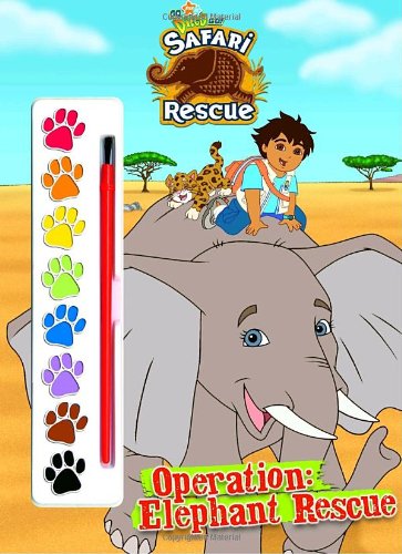 Operation: Elephant Rescue (Go, Diego, Go!) (Paint Box Book)