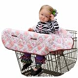 Pams Paisley Grocery Cart Cover White