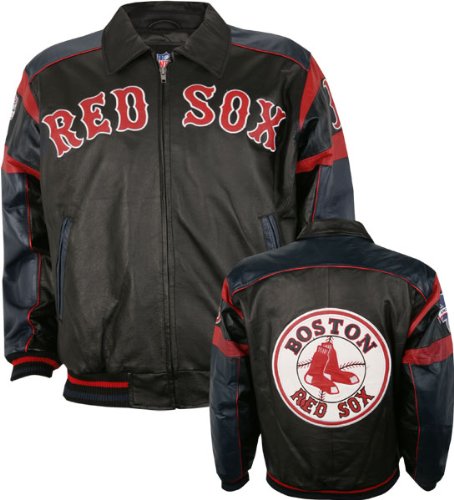 Boston Red Sox Pig Napa Elite Leather Varsity Jacket