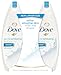 Dove Body Wash, Gentle Exfoliating 22 oz, Twin Pack