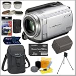 Sony DCR-SR47 60GB Hard Disk Drive Handycam® Camcorder (Silver) + Deluxe Camcorder Accessory Kit