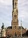 Markt, Bruges (Brugge), Unesco World Heritage Site, Belgium Travel Photographic Poster Print by G Richardson, 30x40