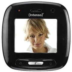 Intenso Viddy Video Messenger (4,6 cm (1,8 Zoll) Display, Kamera, Mikrofon) schwarz