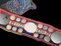 TRIBAL BANJARA TRIM KUTCHI TEXTILE BELLYDANCE WIDE BELT
