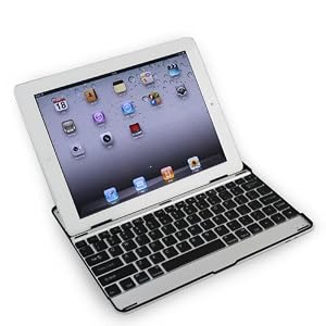 MiniSuit Aluminum Bluetooth Keyboard Case for Apple iPad 2