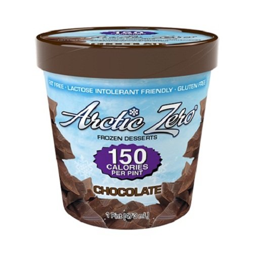 Arctic Zero Chocolate 150 Calories Per Pint Frozen Dessert Pack Of 6