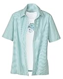 IMAGE OF National FREE Tank with Seersucker Shirt, Pink, X-Large